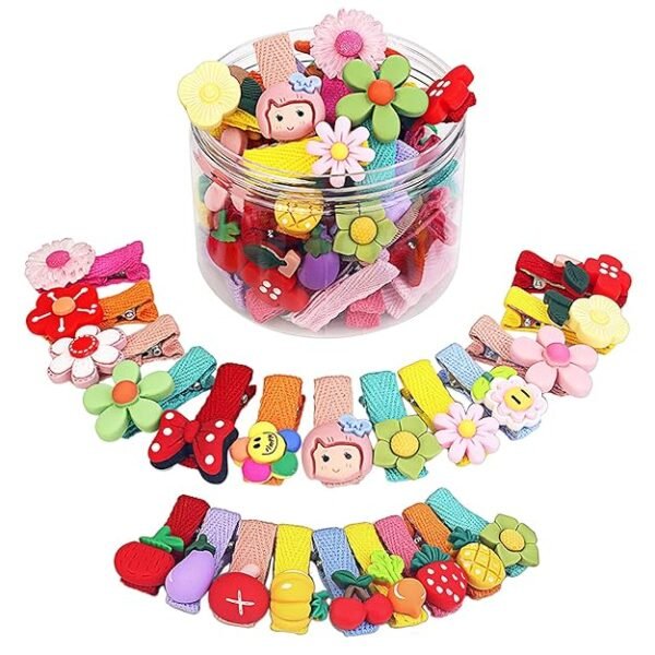 Shining Diva Fashion 26 Pcs Colorful Hair Accessories Hair Clips for Girls